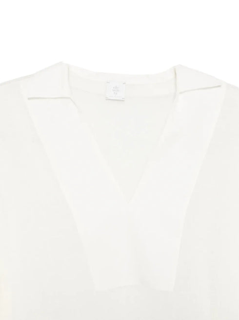 V-neck blouse