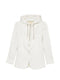 hooded blazer