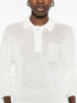 knitted polo shirt