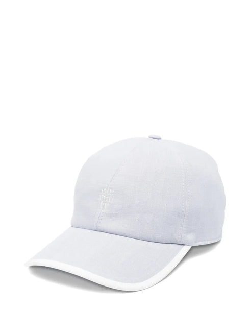 logo-embroidered baseball cap