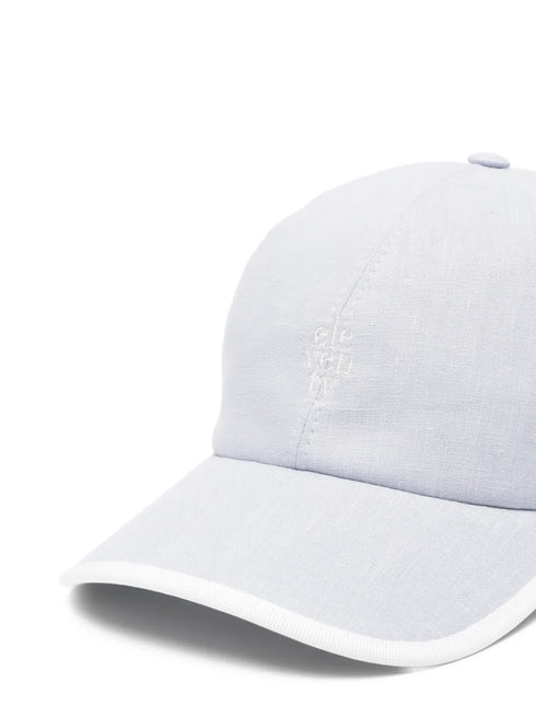 logo-embroidered baseball cap