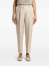 linen gabardine trousers