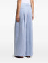 pleated palazzo pants