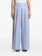 pleated palazzo pants