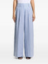 pleated palazzo pants