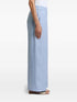 elasticated-waistband wide-leg trousers