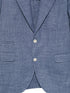 flap-pocket single-breasted suit
