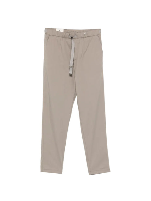 elasticated-waistband trousers