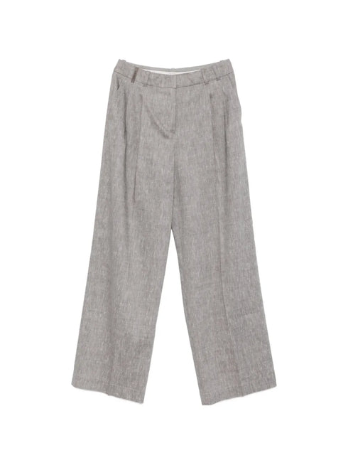 pleated trousers