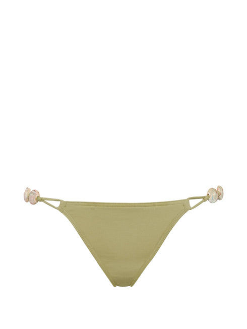 Farah thin beaded bikini bottom