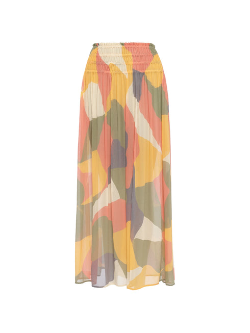 Highlight midi skirt