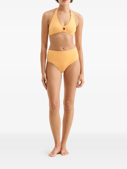 Float triangle bikini top