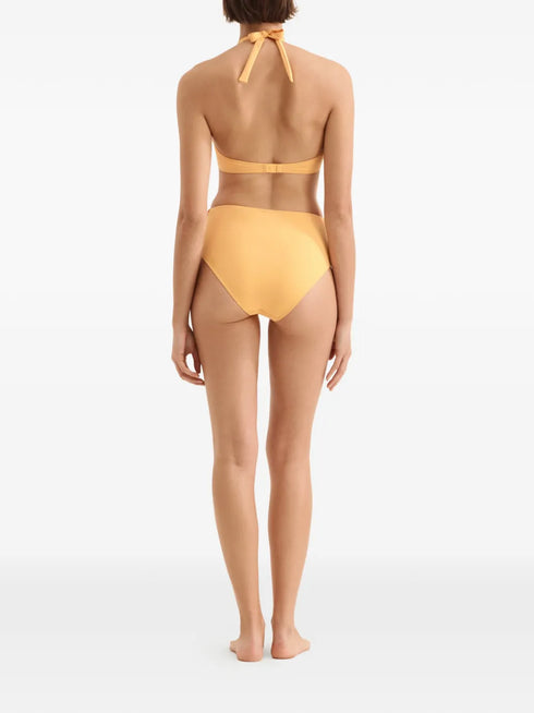 Float triangle bikini top