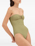 Cassiopée Bustier one-piece swimsuit