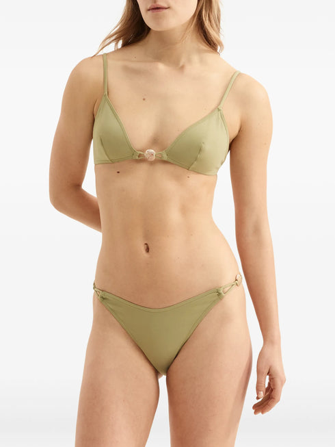 Alva small triangle bikini top