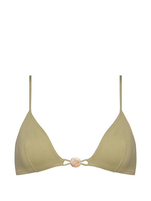 Alva small triangle bikini top