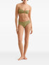 Show Bandeau ruched bikini top