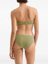 Show Bandeau ruched bikini top