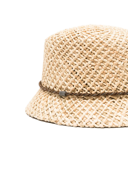 woven bucket hat