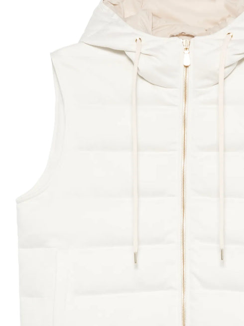 quilted-pattern gilet