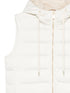quilted-pattern gilet