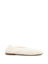 sequin-embellished ballet flats