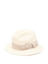 Panama bow-detail hat
