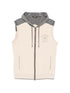logo-embroidered zip-up hoodie