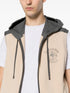 logo-embroidered zip-up hoodie