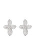 18kt white gold diamond earrings