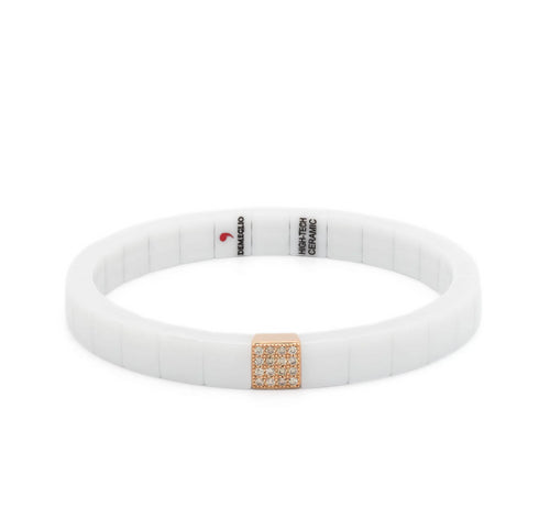 Браслет из 18-каратного розового золота с бриллиантами