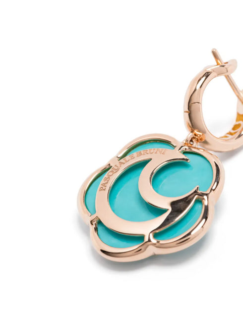 18K rose gold Ton Joli diamond earrings