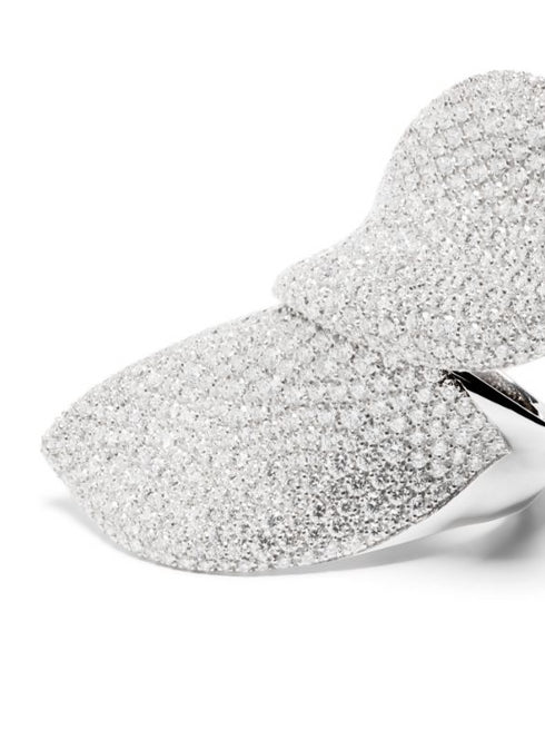 Anillo de diamantes Ama Feel en oro blanco de 18 kt