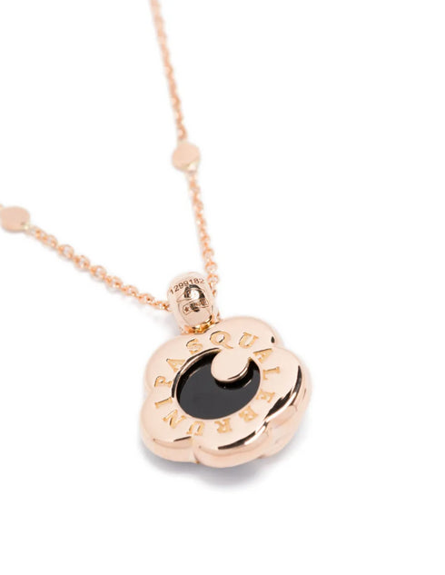 Collar Petit Joli Lunaire en oro rosa de 18kt con diamantes