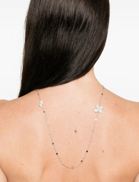 Collar Giardini Segreti Opera en oro blanco de 18 quilates con diamantes