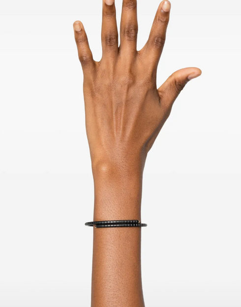 Ceramic diamond bracelet