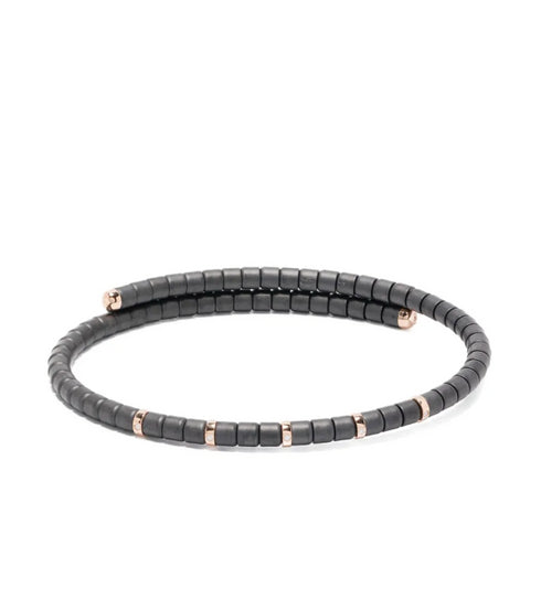 Ceramic diamond bracelet