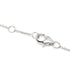 18kt white gold diamond layered necklace