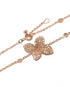 18K rose gold Giardini Segreti Opera diamond necklace