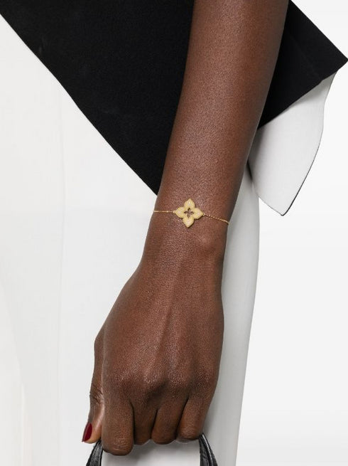 Pulsera Princesa Veneciana de oro amarillo de 18 kt