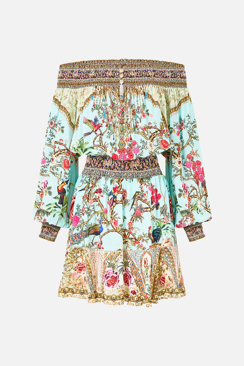 Sultans And Queens off-the-shoulder mini dress