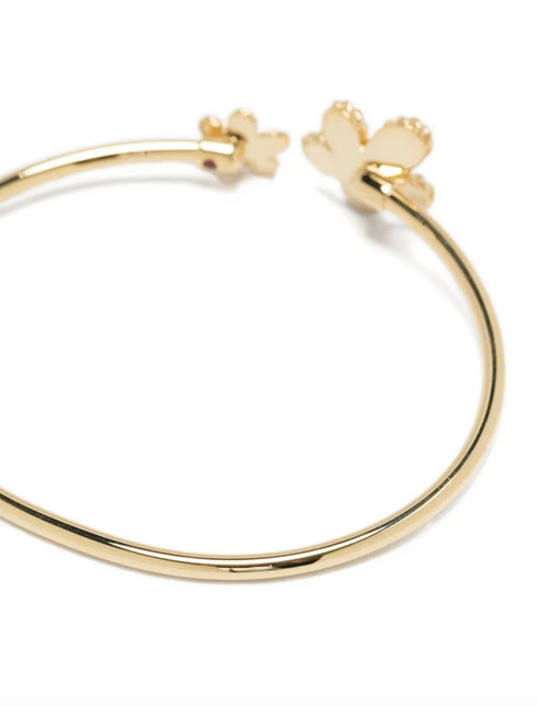 Yellow Gold Diamond Flower Bracelet