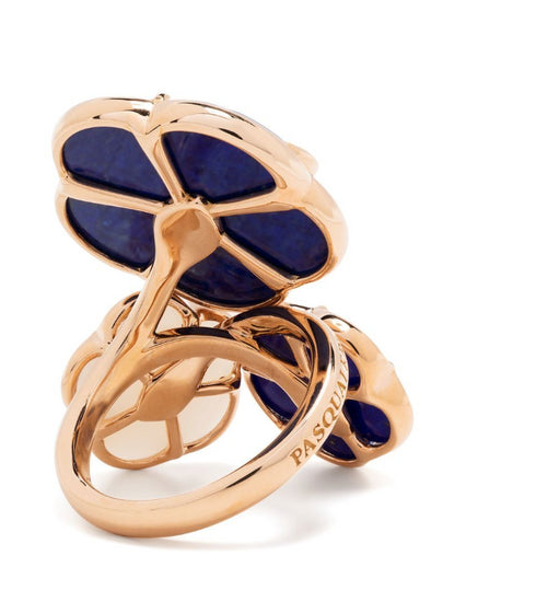 anillo Ton Joli en oro rosa de 18kt con diamantes