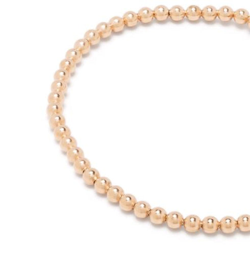 pulsera Princess Flower en oro rosa de 18kt con diamantes y malaquita