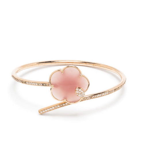 pulsera Ton Joli en oro rosa de 18kt con diamantes