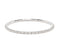 18kt white gold diamonds bracelet