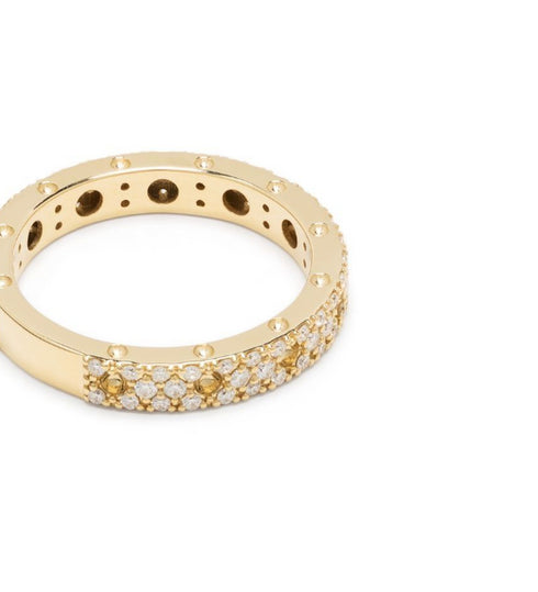18kt yellow gold Pois Moi band ring