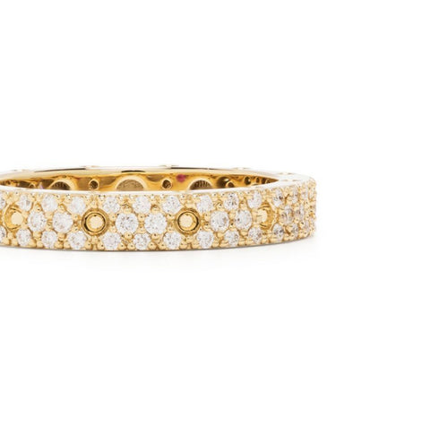18kt yellow gold Pois Moi band ring
