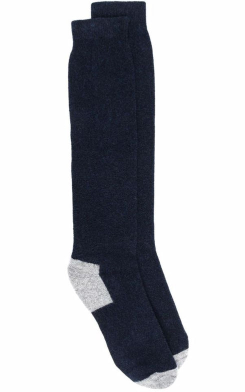 calcetines con paneles en contraste