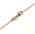 18kt yellow gold diamonds Love by the Yard necklace